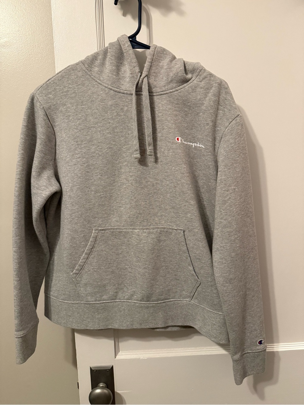 Champion Women’s Gray Hooded Sweatshirt